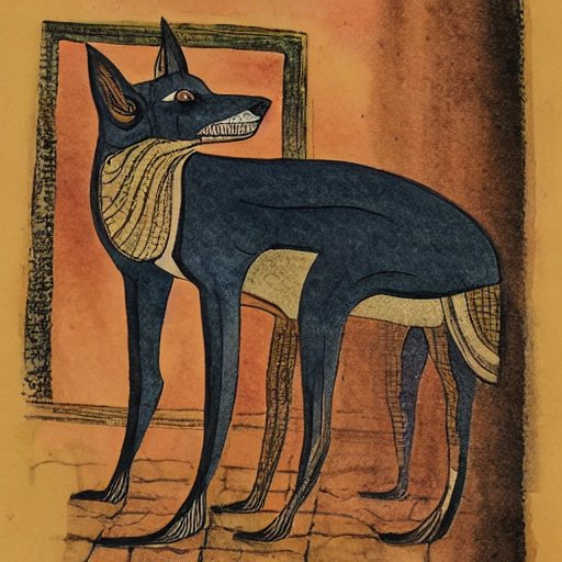 Image of a Jackal used in the story the Jackal and the Barber on Fairytales of India Podcast by gaathastory